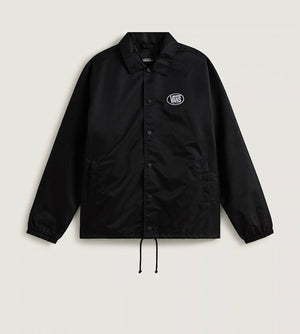 Vans-Torrey Nylon Coaches Jacket Black - Jacket