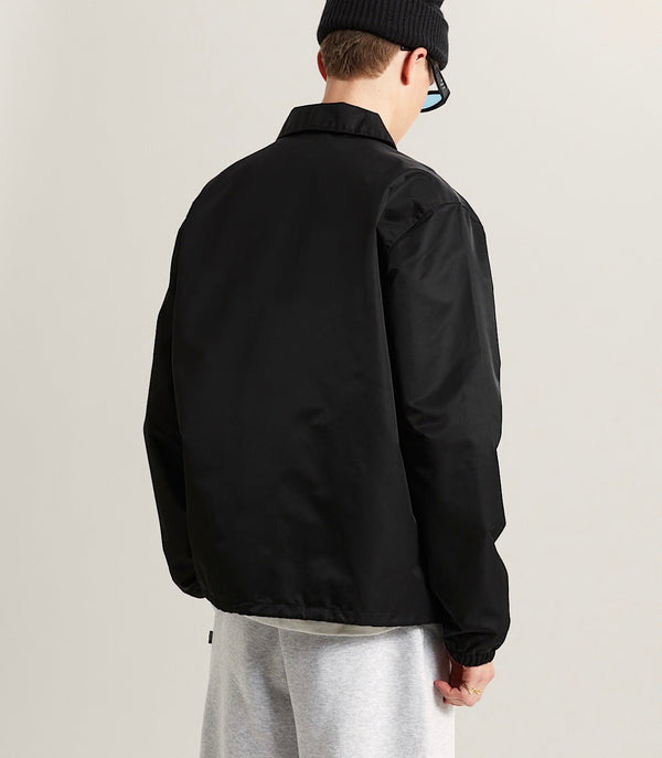 Vans-Torrey Nylon Coaches Jacket Black - Jacket