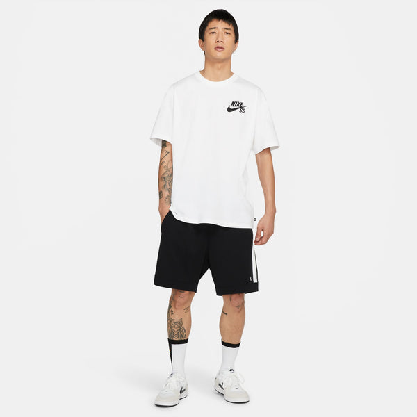 Nike SB T-Shirt - White/Black - T-Shirt