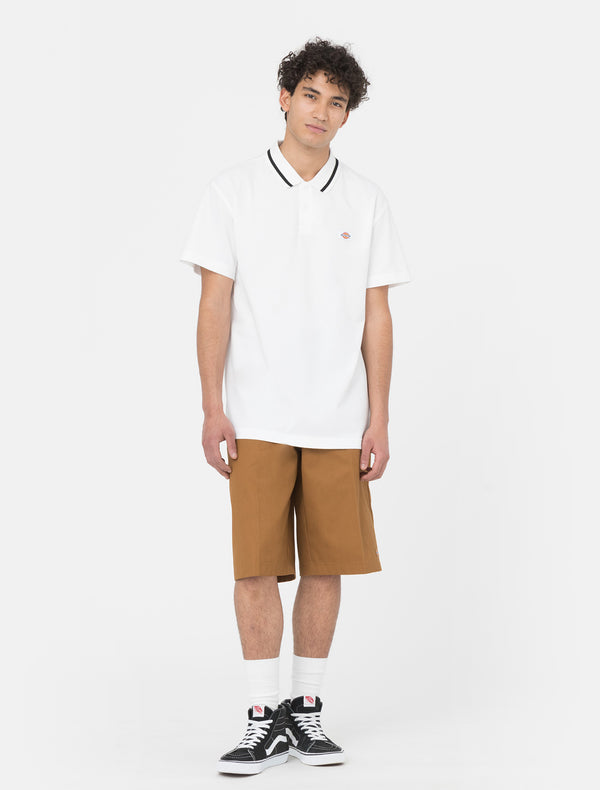 Polo Dickies Tallasee White - T-Shirt