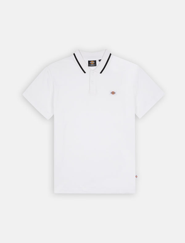 Polo Dickies Tallasee White - T-Shirt