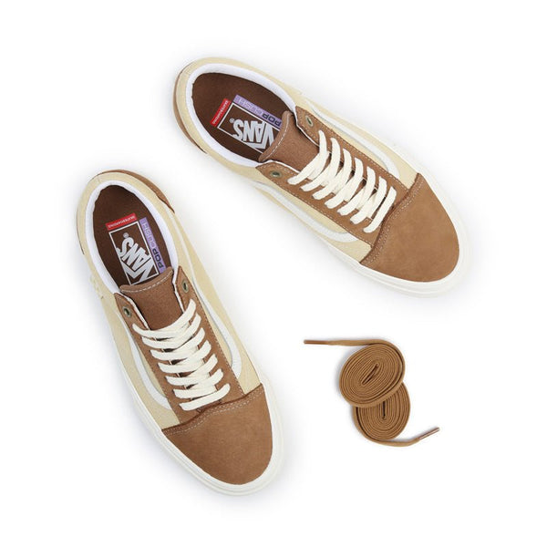 Vans Skate Old Skool Nubuck Canvas Brown - Sneakers