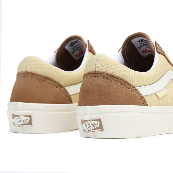 Vans Skate Old Skool Nubuck Canvas Brown - Sneakers