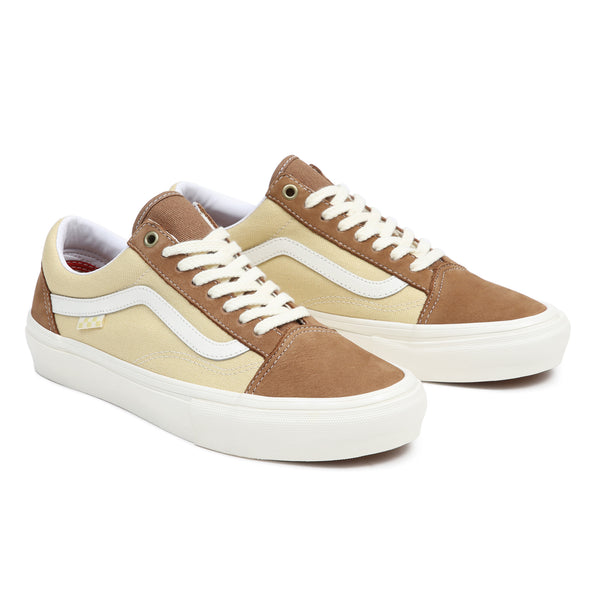 Vans Skate Old Skool Nubuck Canvas Brown - Sneakers