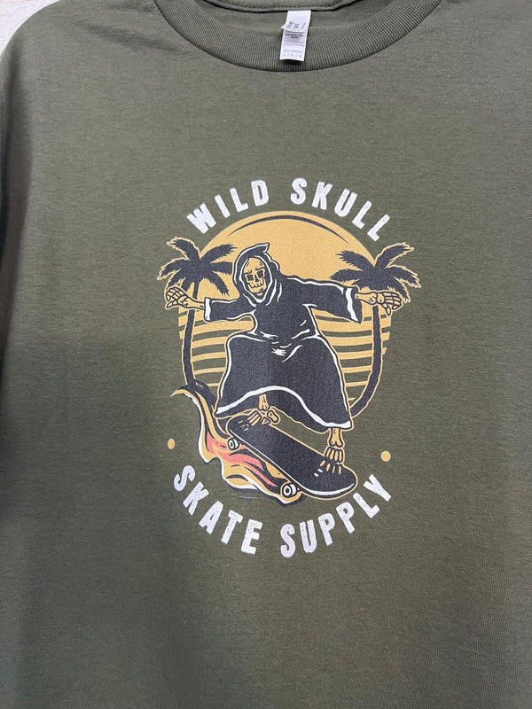 Supply T-Shirt - Wild Skull - T-Shirt