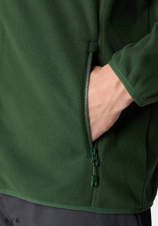 North Face Green Fleece - Sweatshirt