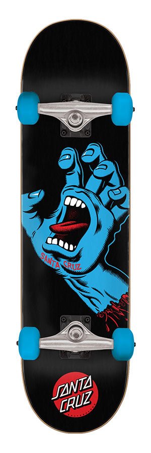 Screaming Hand Full 8.00in x 31.25in Santa Cruz Skateboard Complete - סקייטבורד קומפלט