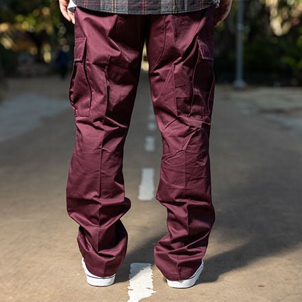 Supply Cargo Pants - Bordeaux - Pants