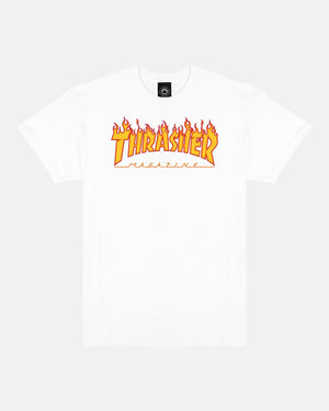 Trasher Flame Logo T-Shirt - T-Shirt